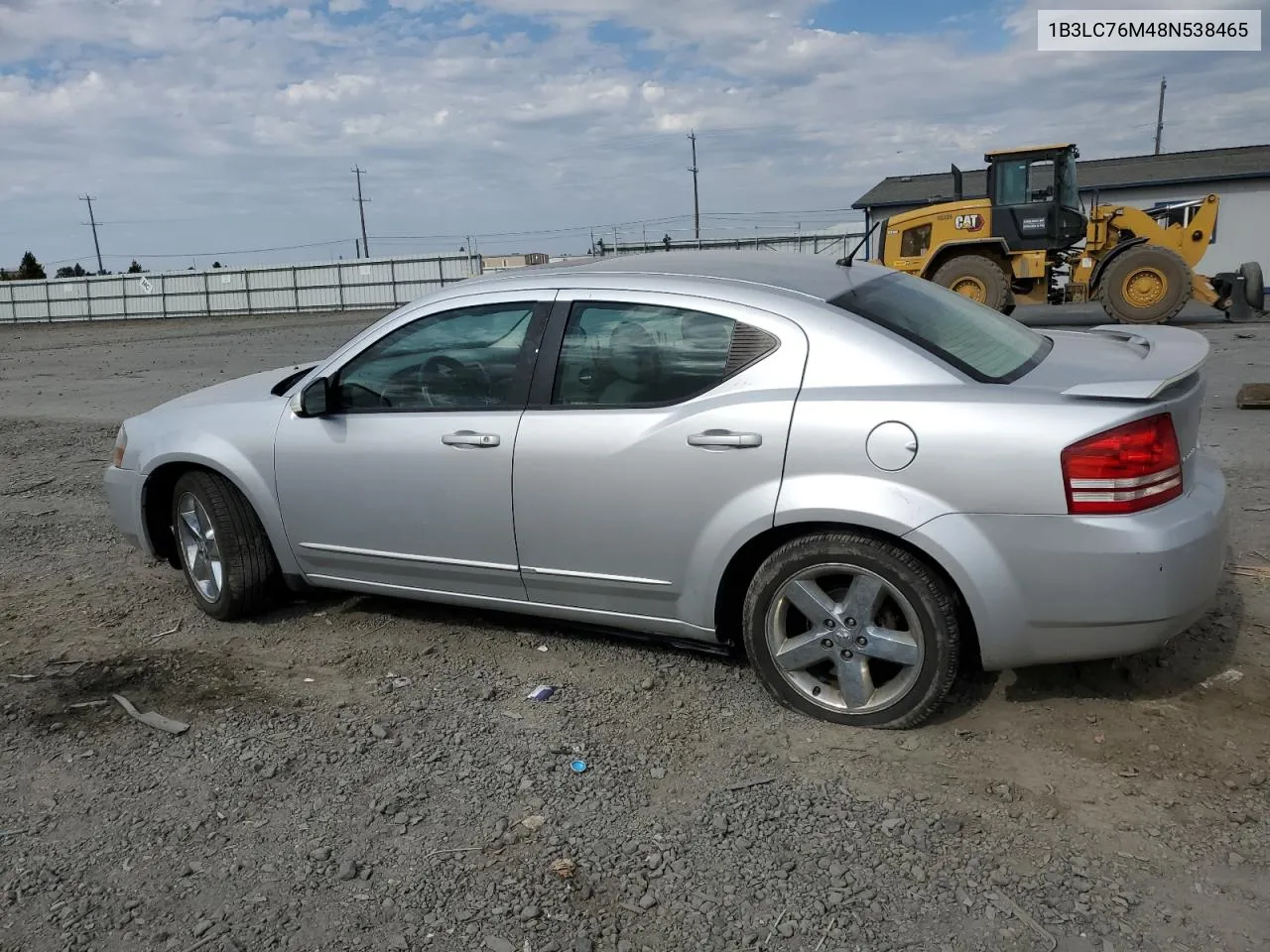 1B3LC76M48N538465 2008 Dodge Avenger R/T