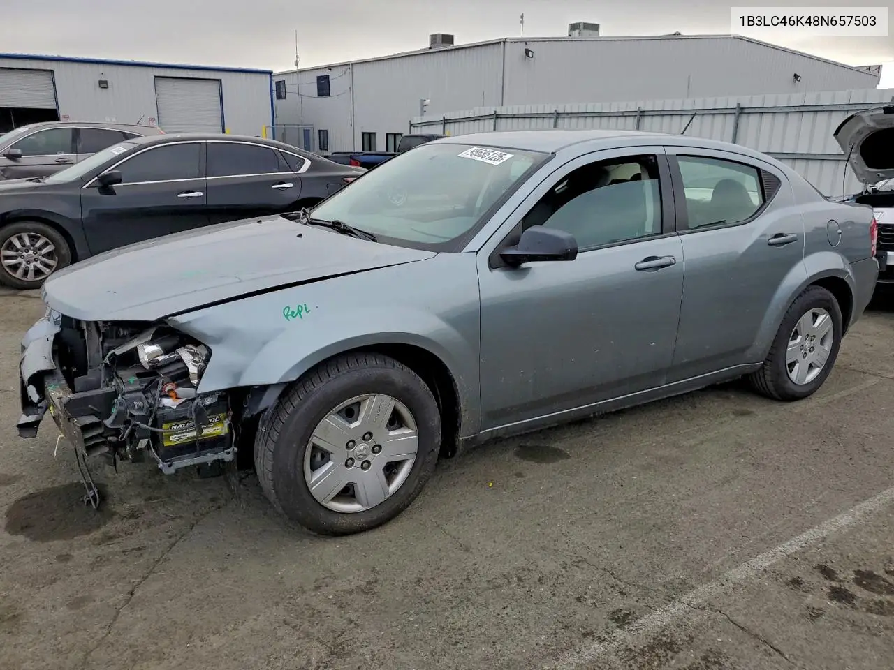 1B3LC46K48N657503 2008 Dodge Avenger Se