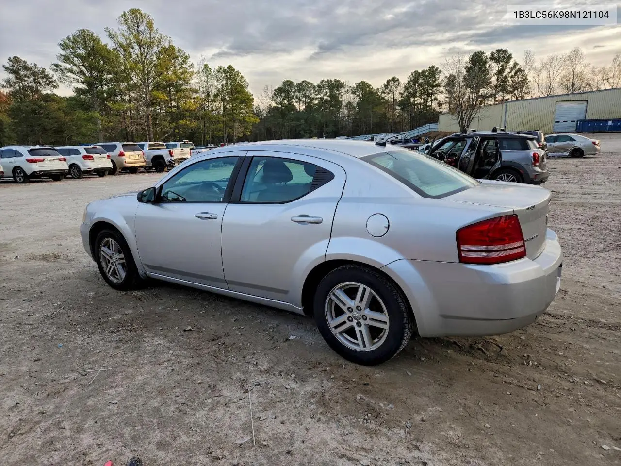 1B3LC56K98N121104 2008 Dodge Avenger Sxt