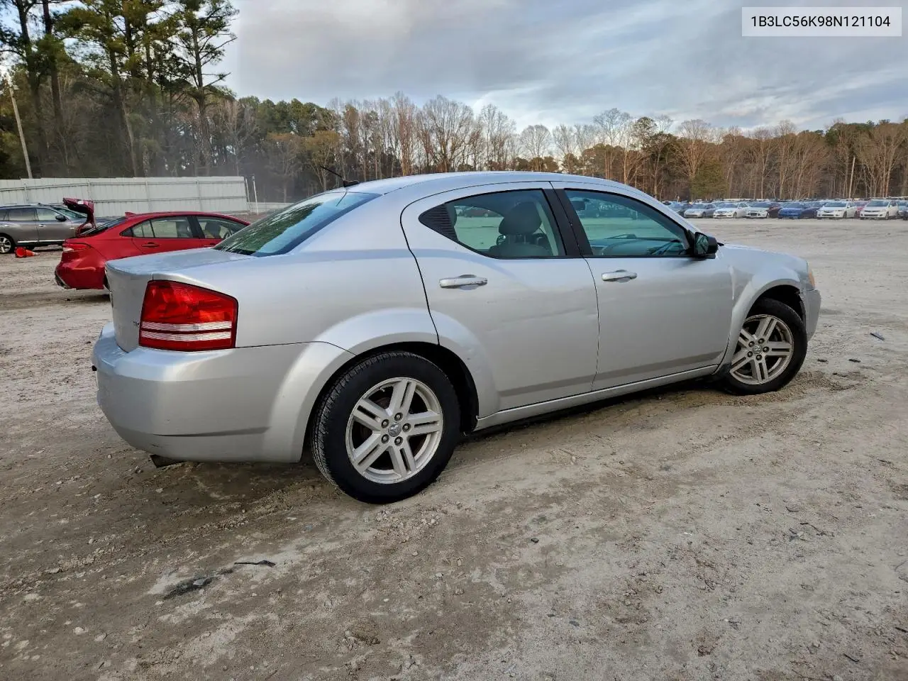 1B3LC56K98N121104 2008 Dodge Avenger Sxt