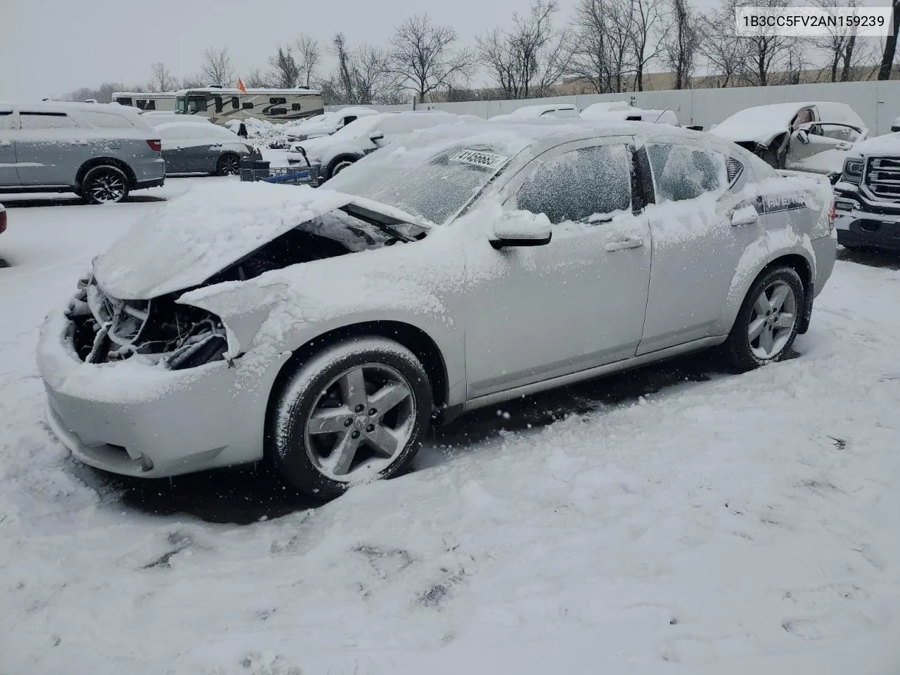 2010 Dodge Avenger R/T VIN: 1B3CC5FV2AN159239 Lot: 41456685