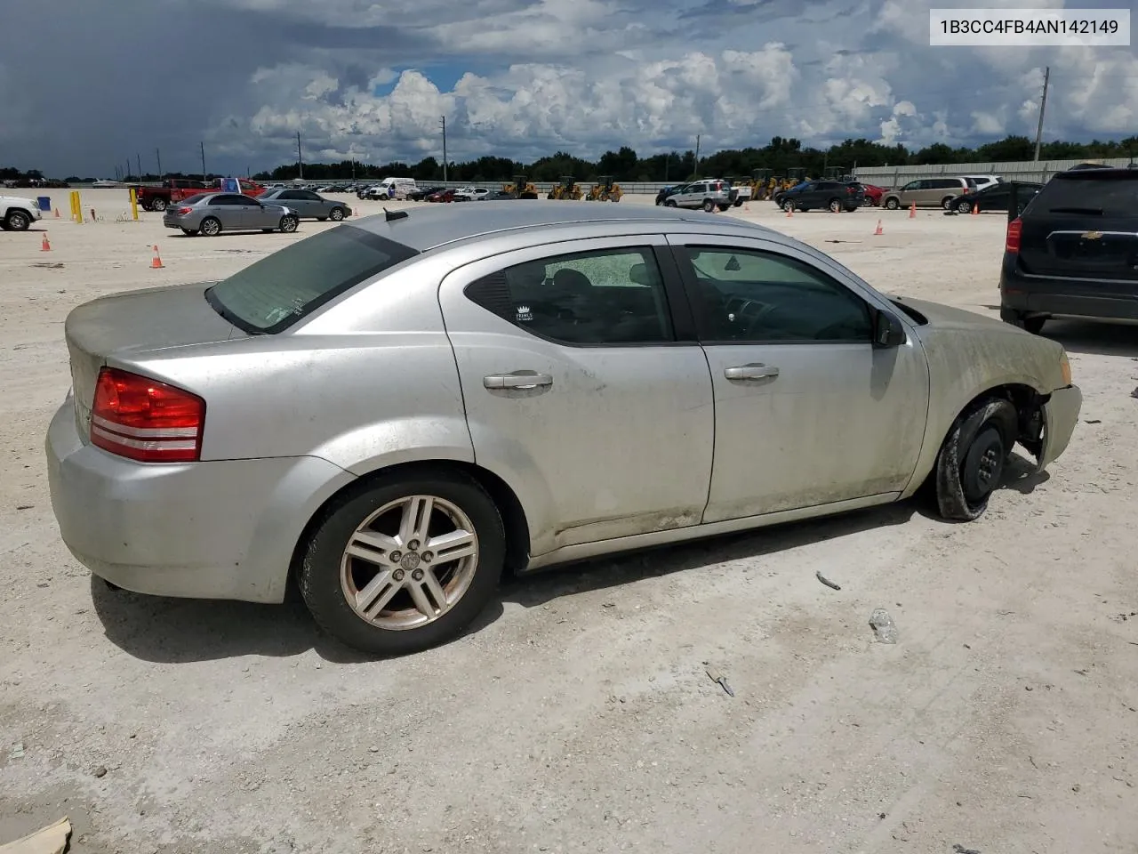 1B3CC4FB4AN142149 2010 Dodge Avenger Sxt