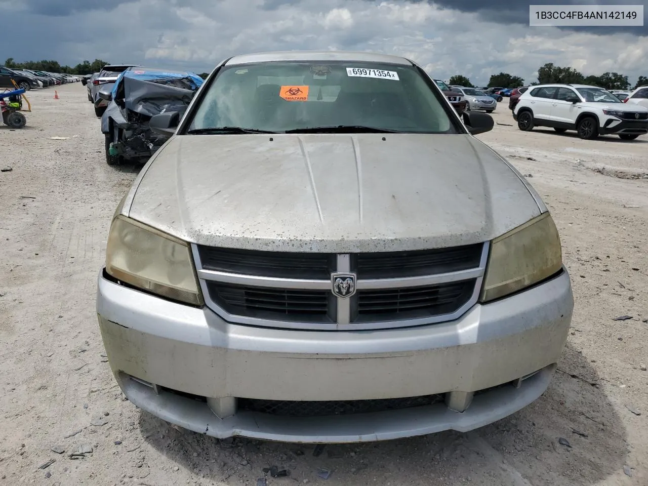 1B3CC4FB4AN142149 2010 Dodge Avenger Sxt