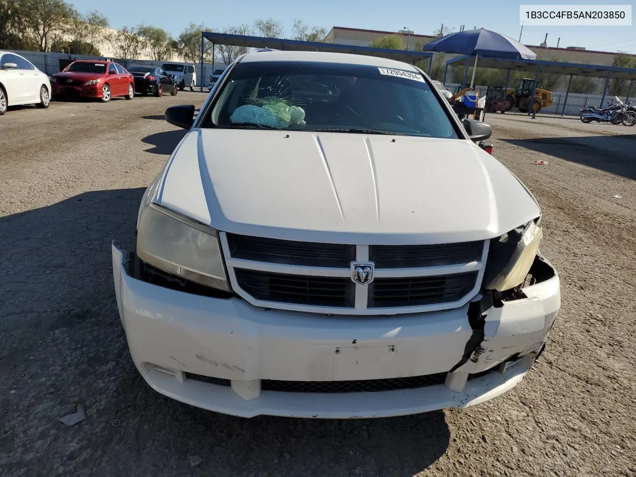 1B3CC4FB5AN203850 2010 Dodge Avenger Sxt