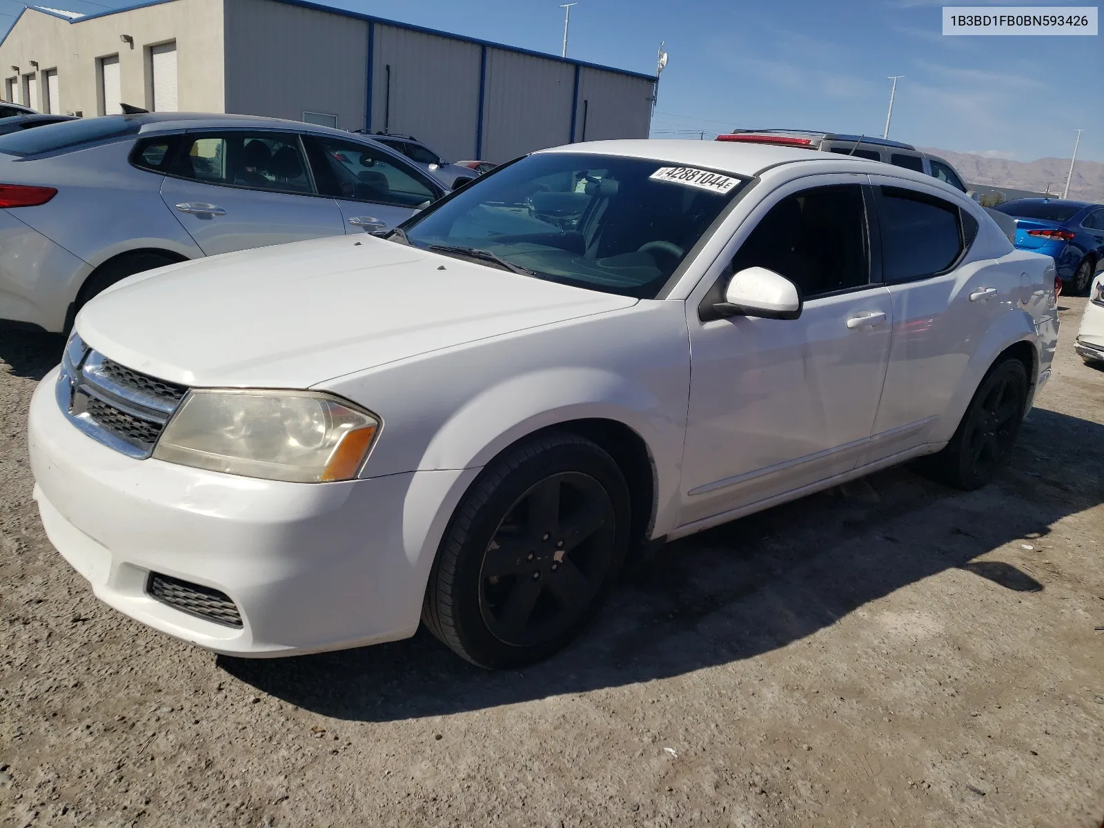 1B3BD1FB0BN593426 2011 Dodge Avenger Mainstreet