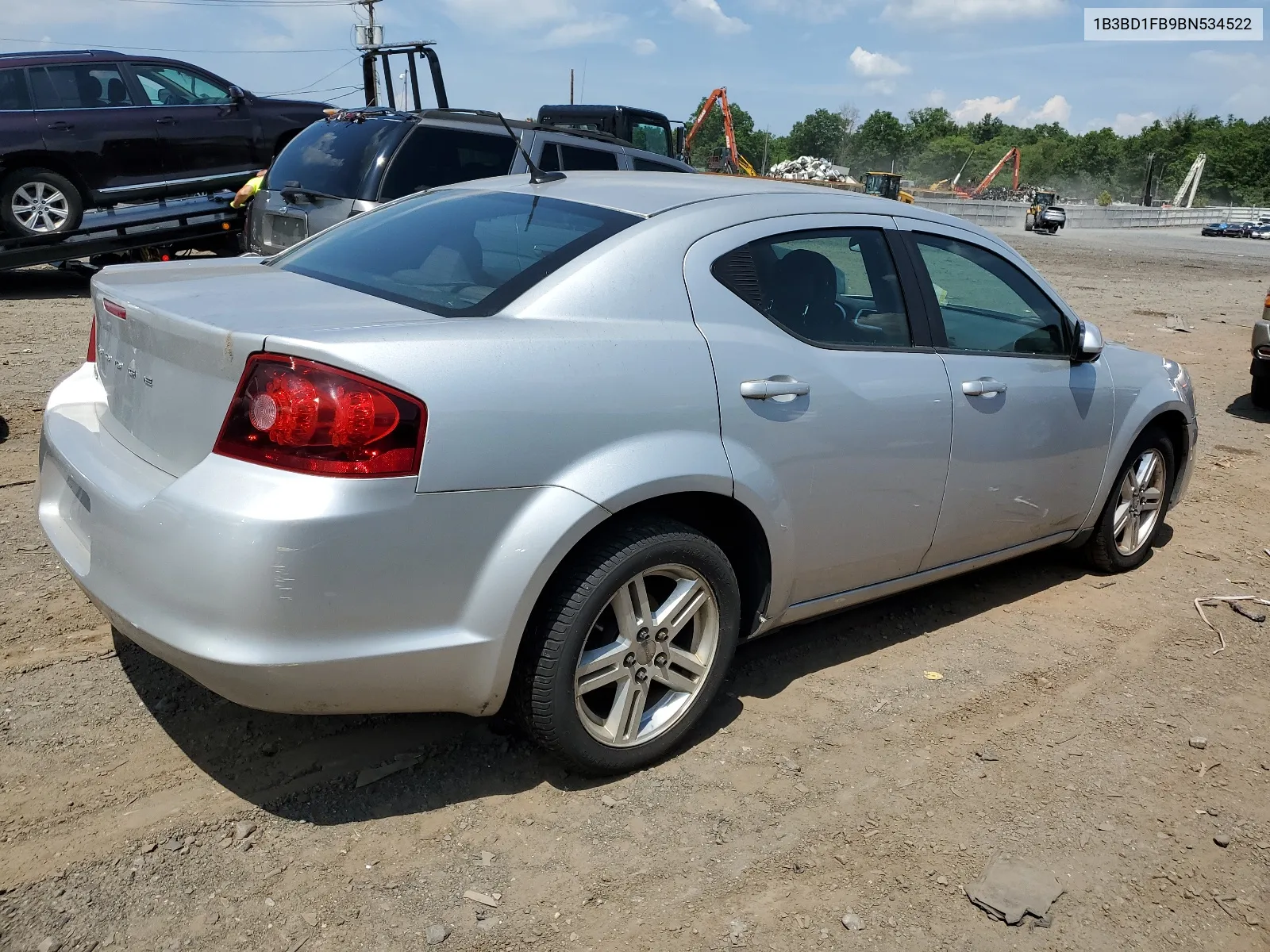 1B3BD1FB9BN534522 2011 Dodge Avenger Mainstreet