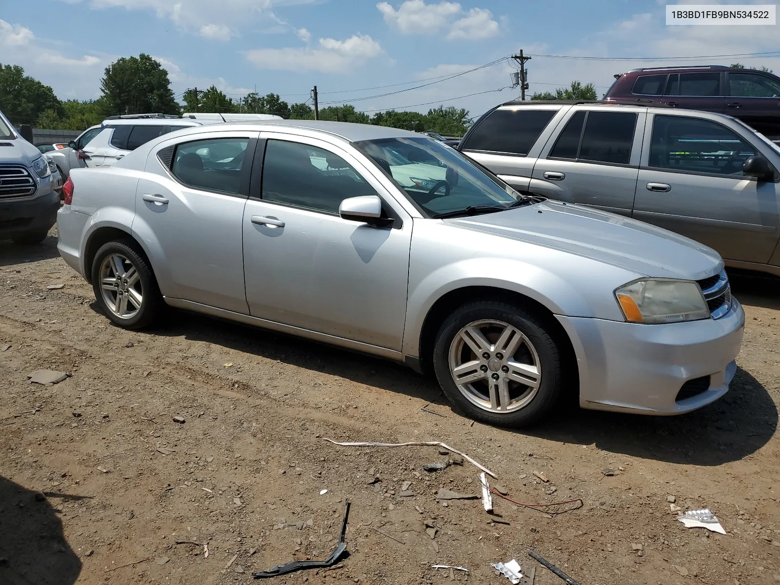 1B3BD1FB9BN534522 2011 Dodge Avenger Mainstreet