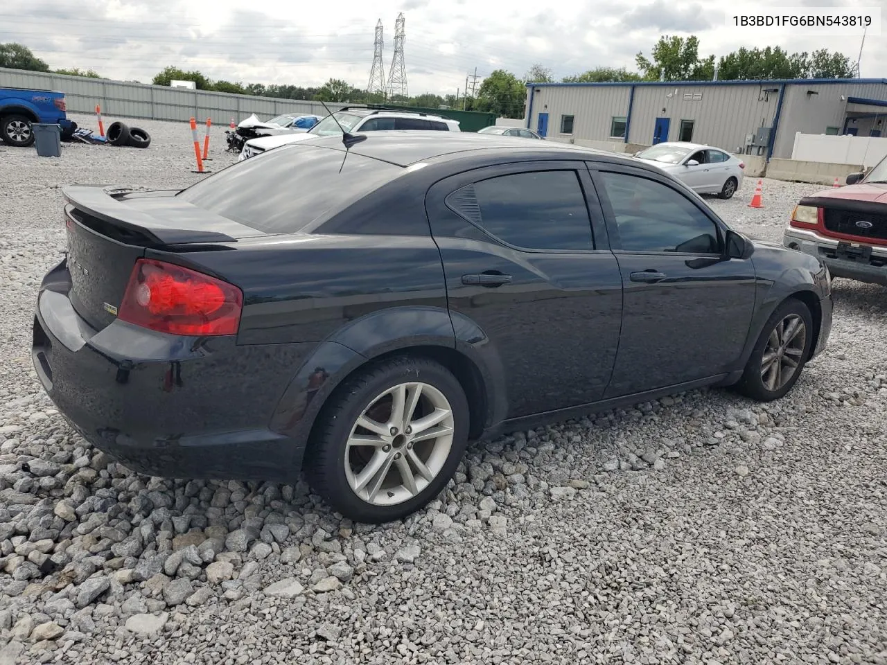 1B3BD1FG6BN543819 2011 Dodge Avenger Mainstreet