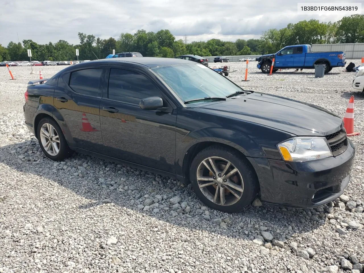 1B3BD1FG6BN543819 2011 Dodge Avenger Mainstreet