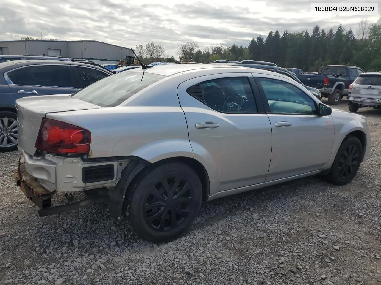 1B3BD4FB2BN608929 2011 Dodge Avenger Express