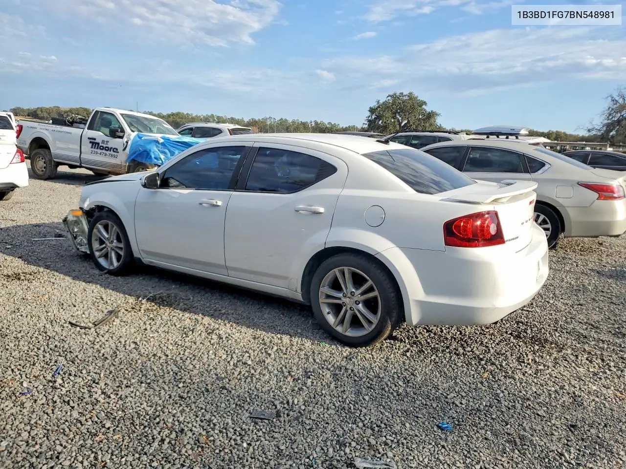 1B3BD1FG7BN548981 2011 Dodge Avenger Mainstreet