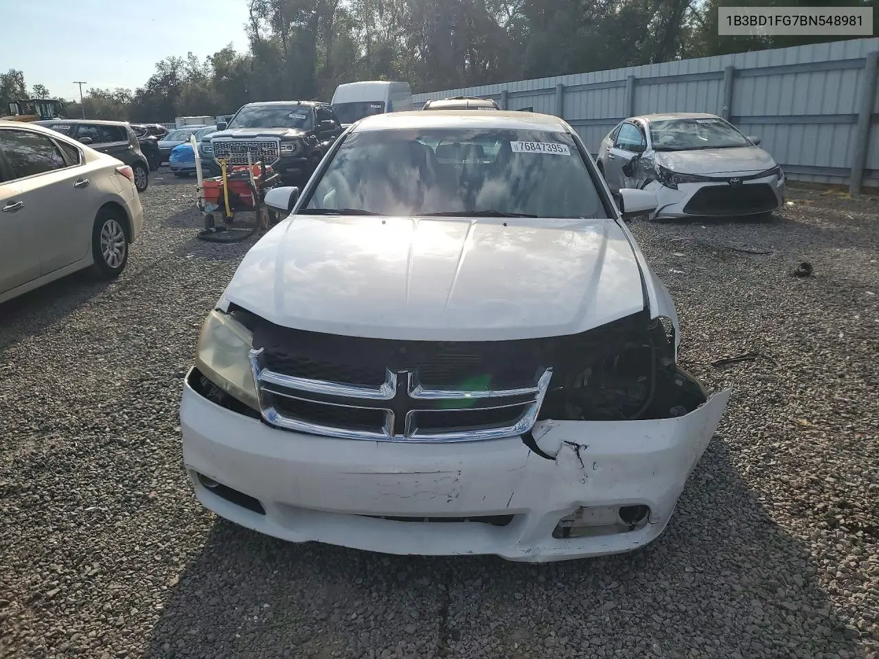 1B3BD1FG7BN548981 2011 Dodge Avenger Mainstreet