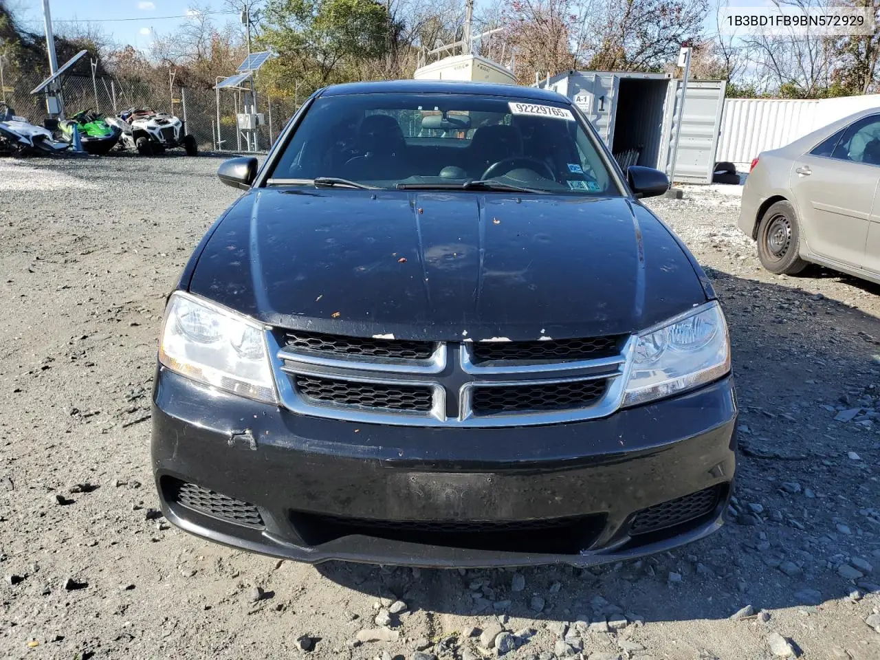 1B3BD1FB9BN572929 2011 Dodge Avenger Mainstreet