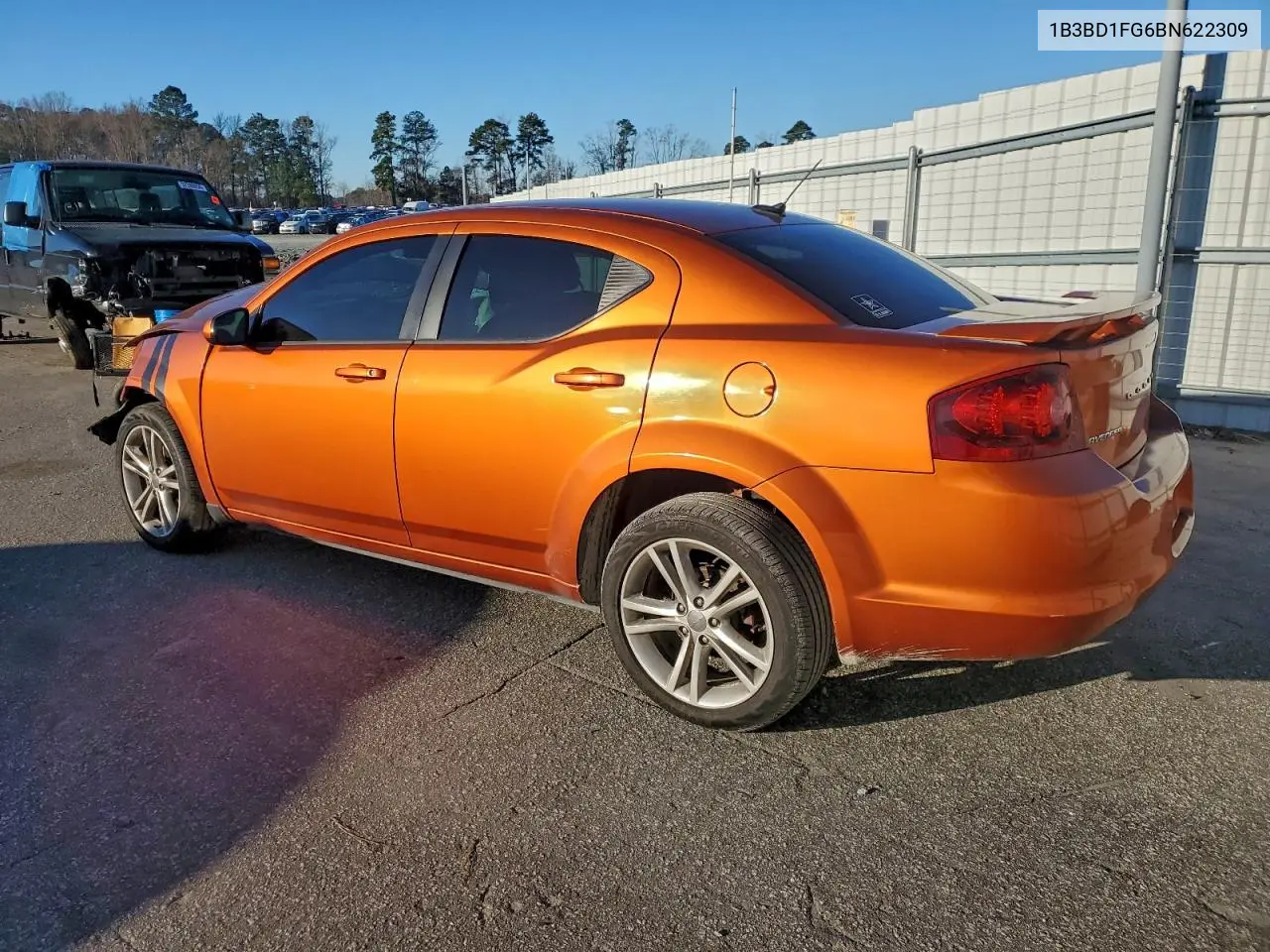 1B3BD1FG6BN622309 2011 Dodge Avenger Mainstreet