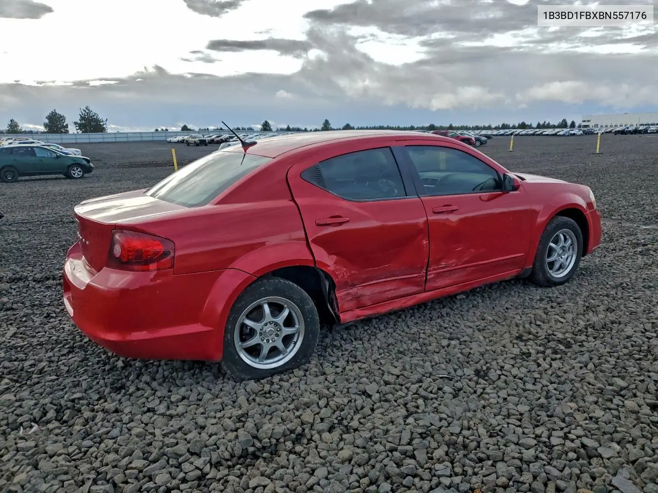 1B3BD1FBXBN557176 2011 Dodge Avenger Mainstreet