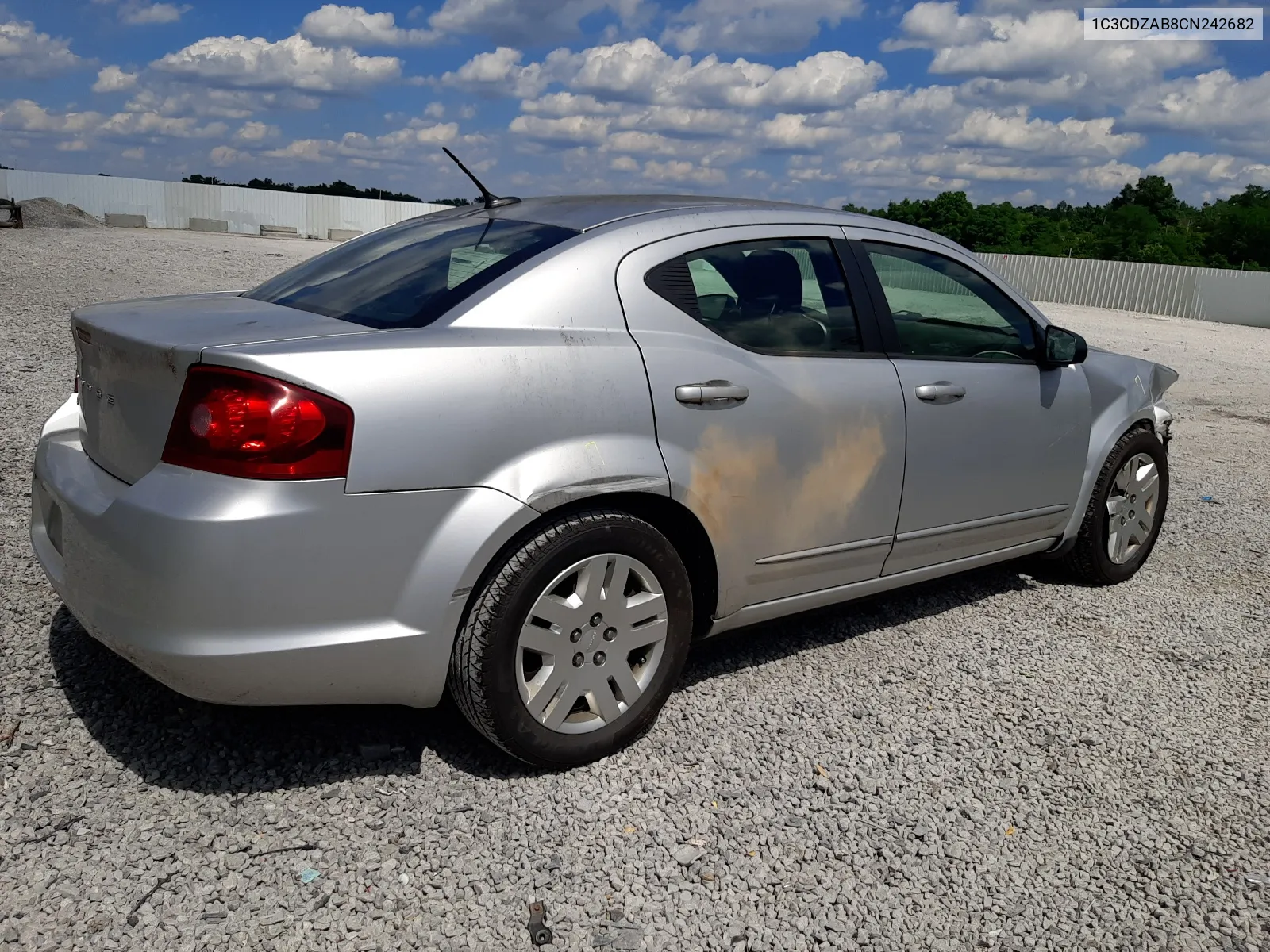 1C3CDZAB8CN242682 2012 Dodge Avenger Se