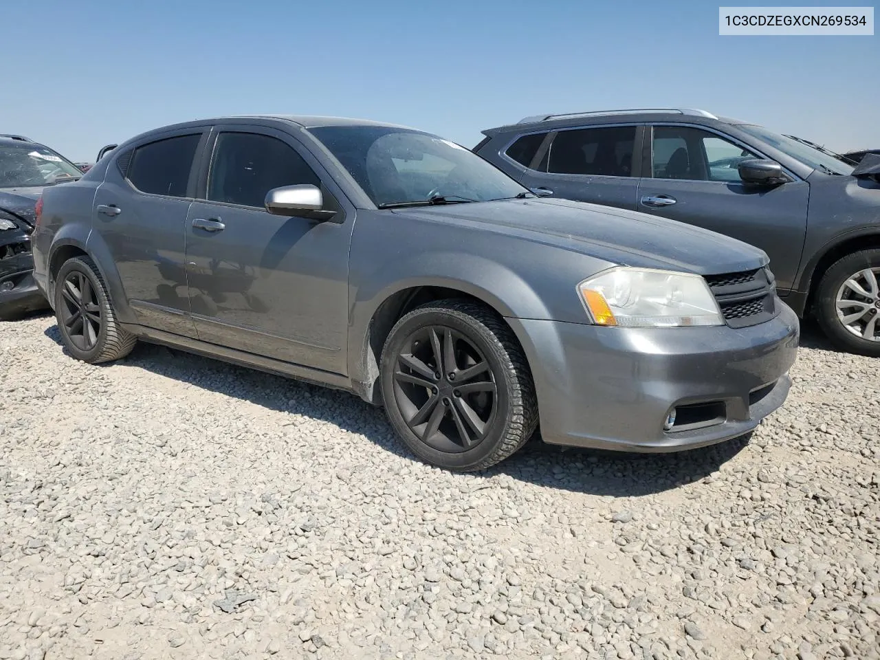 2012 Dodge Avenger Sxt VIN: 1C3CDZEGXCN269534 Lot: 62832234