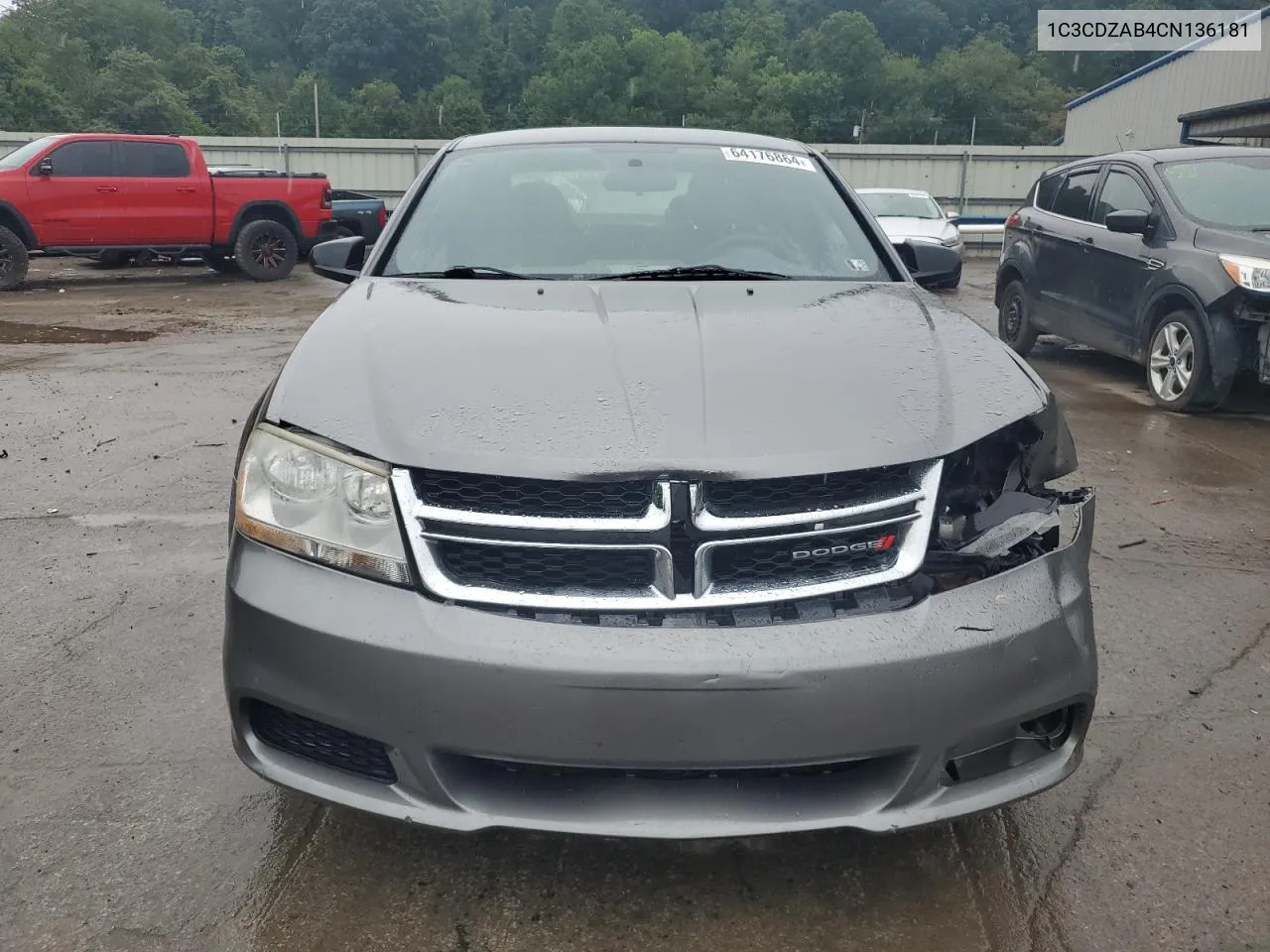 1C3CDZAB4CN136181 2012 Dodge Avenger Se