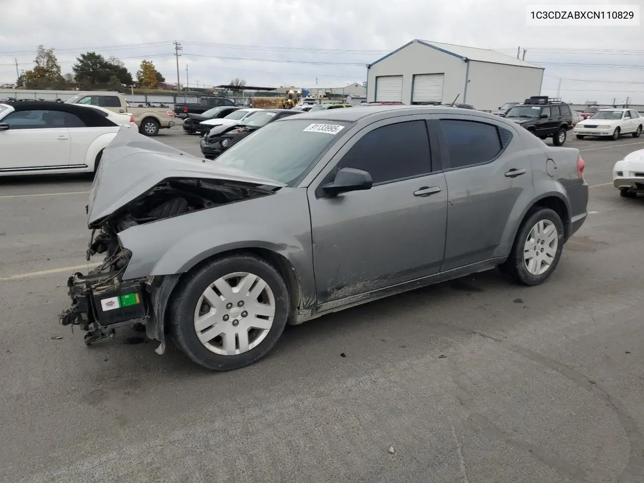 1C3CDZABXCN110829 2012 Dodge Avenger Se