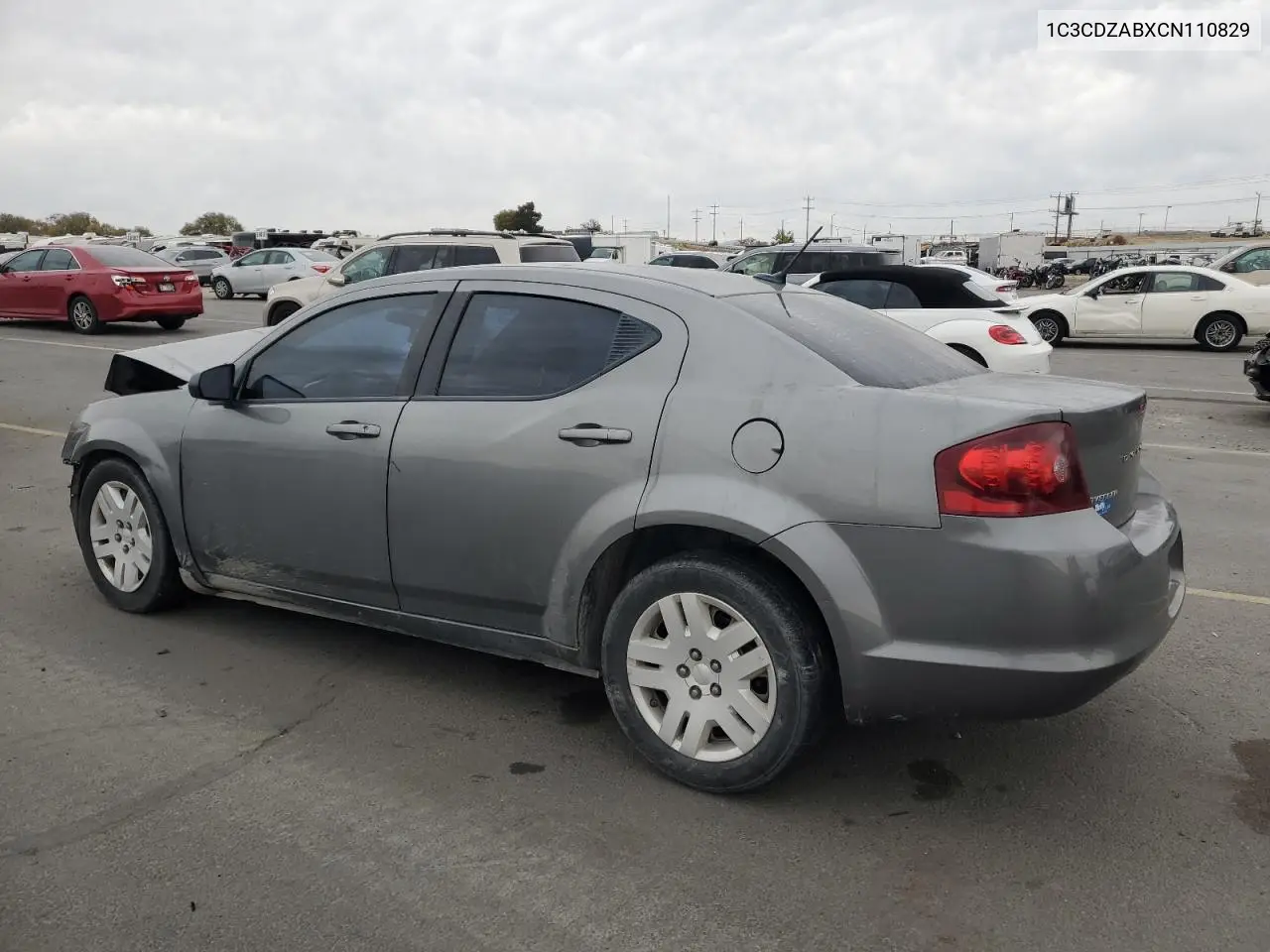 1C3CDZABXCN110829 2012 Dodge Avenger Se