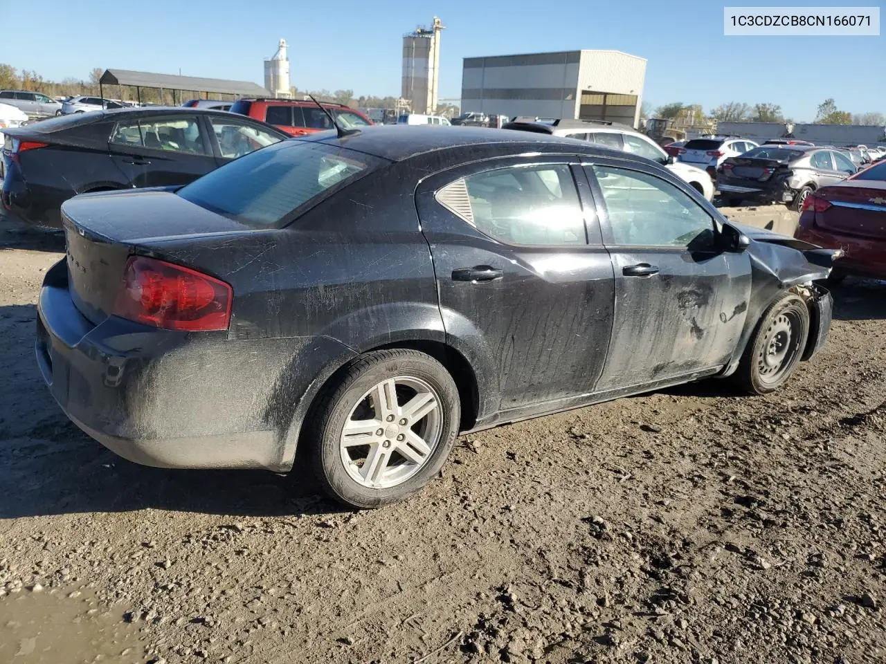1C3CDZCB8CN166071 2012 Dodge Avenger Sxt