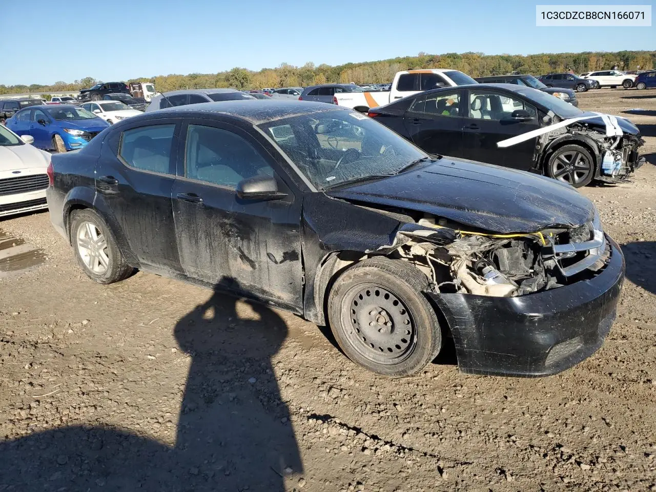 1C3CDZCB8CN166071 2012 Dodge Avenger Sxt