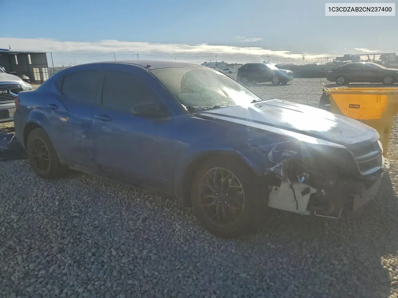 1C3CDZAB2CN237400 2012 Dodge Avenger Se
