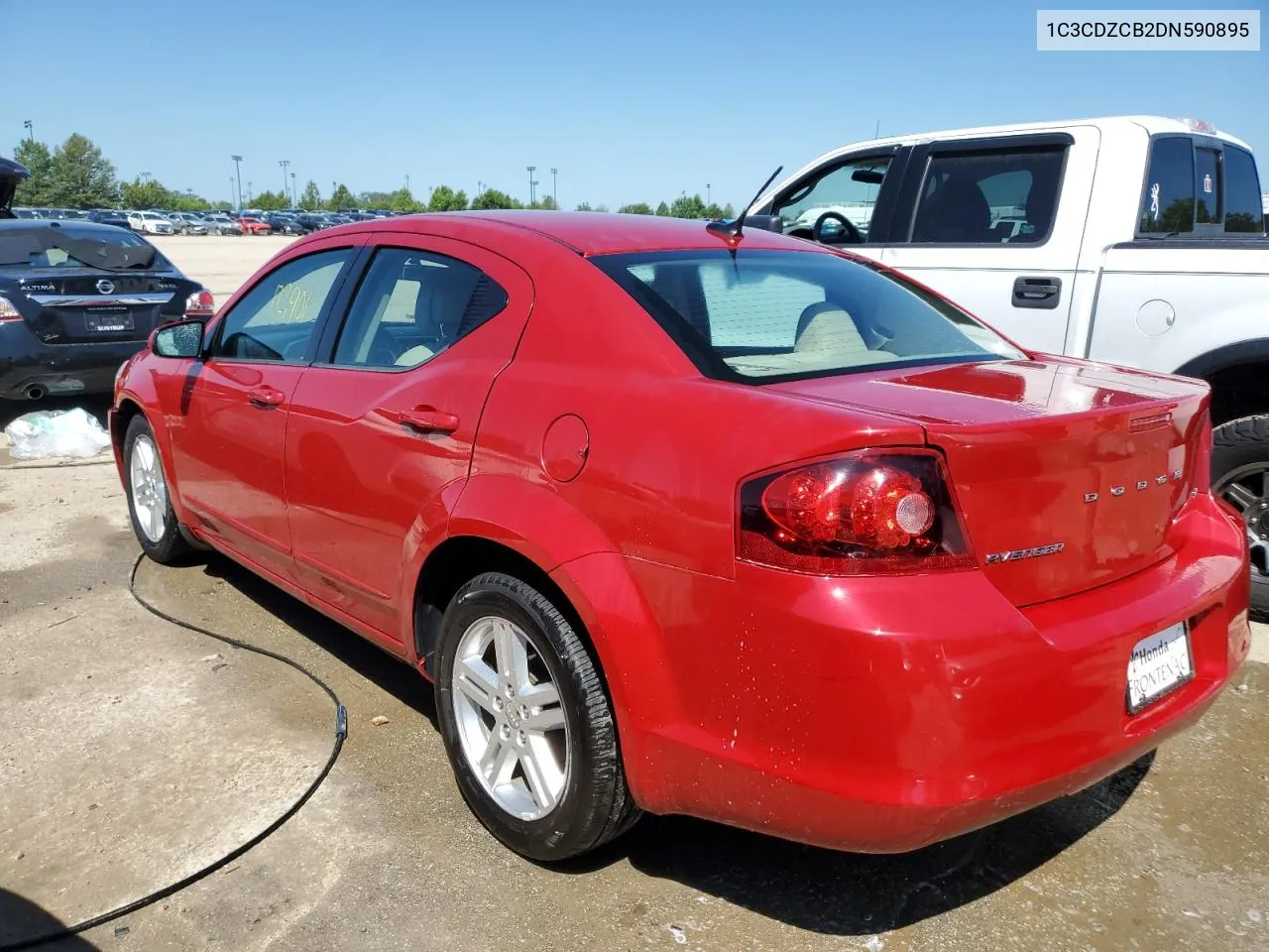 1C3CDZCB2DN590895 2013 Dodge Avenger Sxt