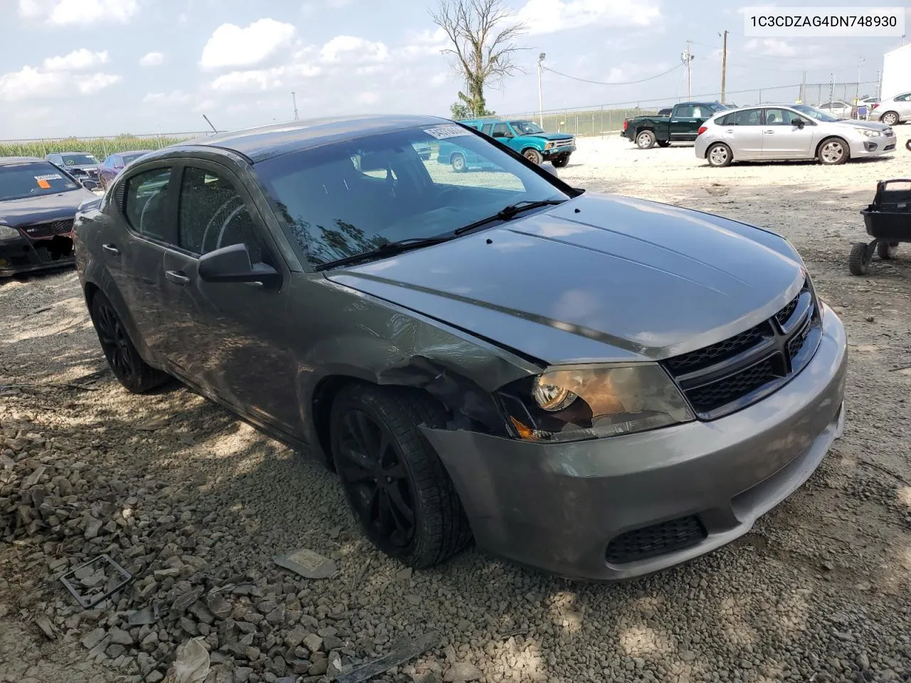 1C3CDZAG4DN748930 2013 Dodge Avenger Se