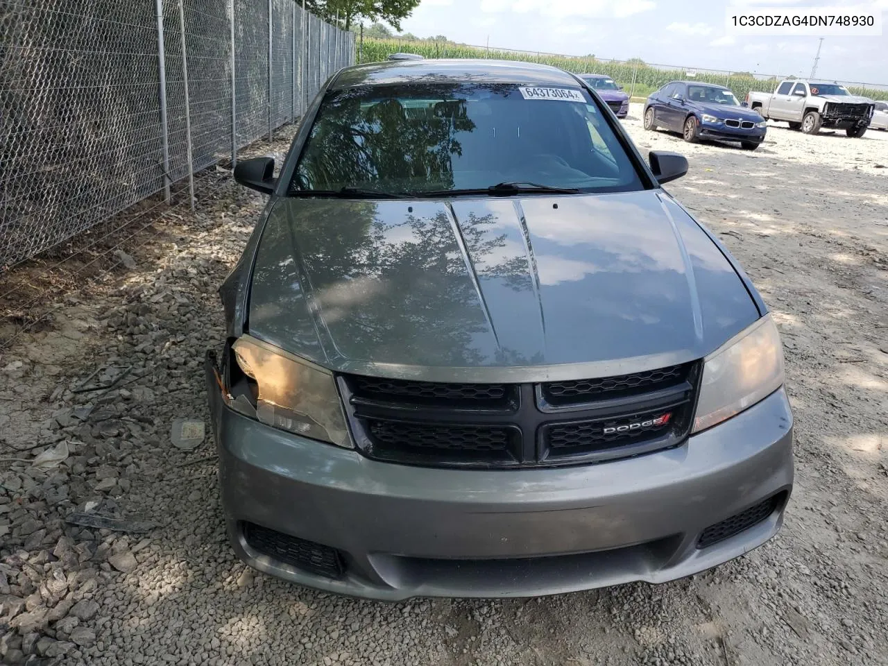 1C3CDZAG4DN748930 2013 Dodge Avenger Se