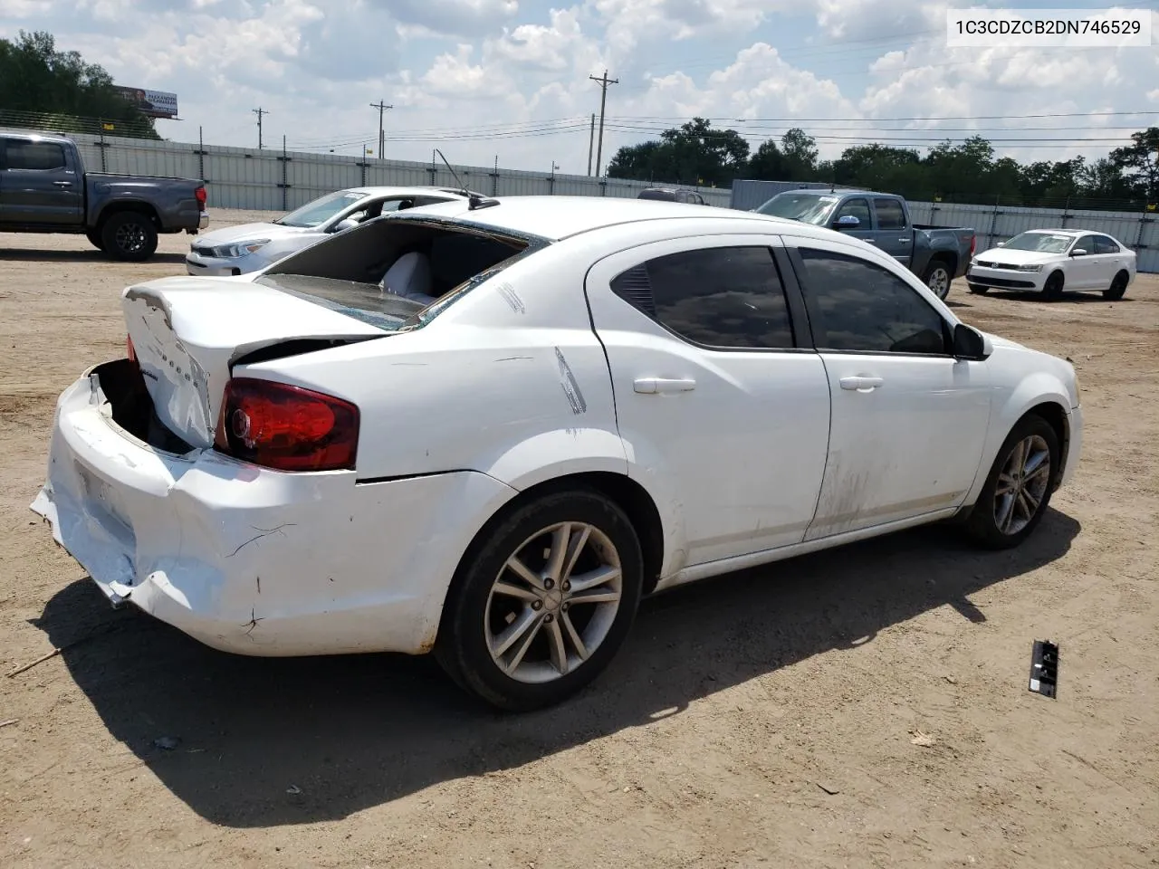 1C3CDZCB2DN746529 2013 Dodge Avenger Sxt