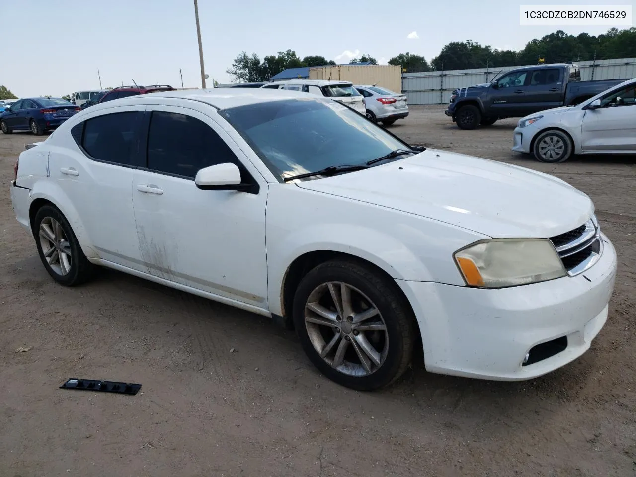 1C3CDZCB2DN746529 2013 Dodge Avenger Sxt