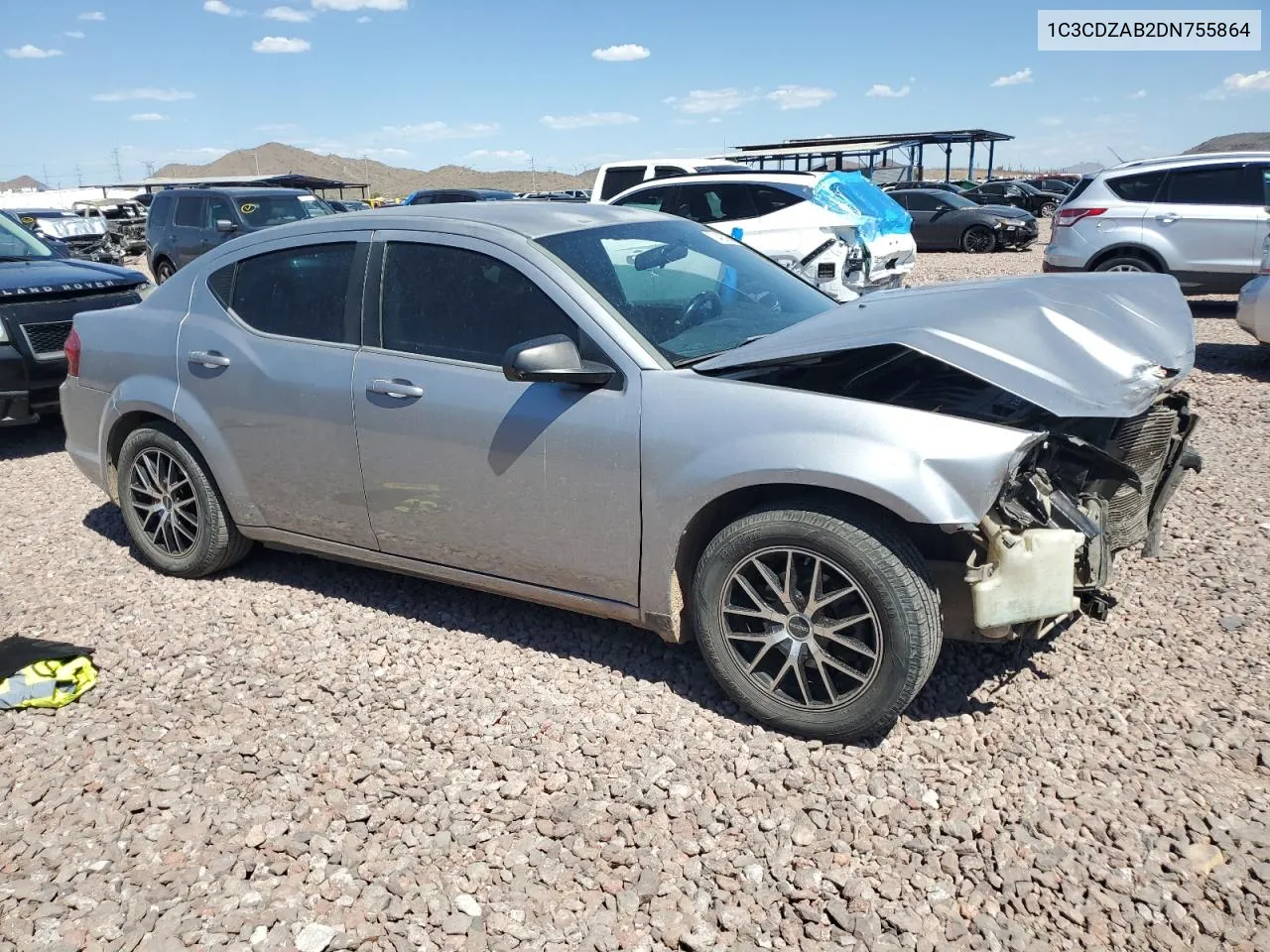 1C3CDZAB2DN755864 2013 Dodge Avenger Se