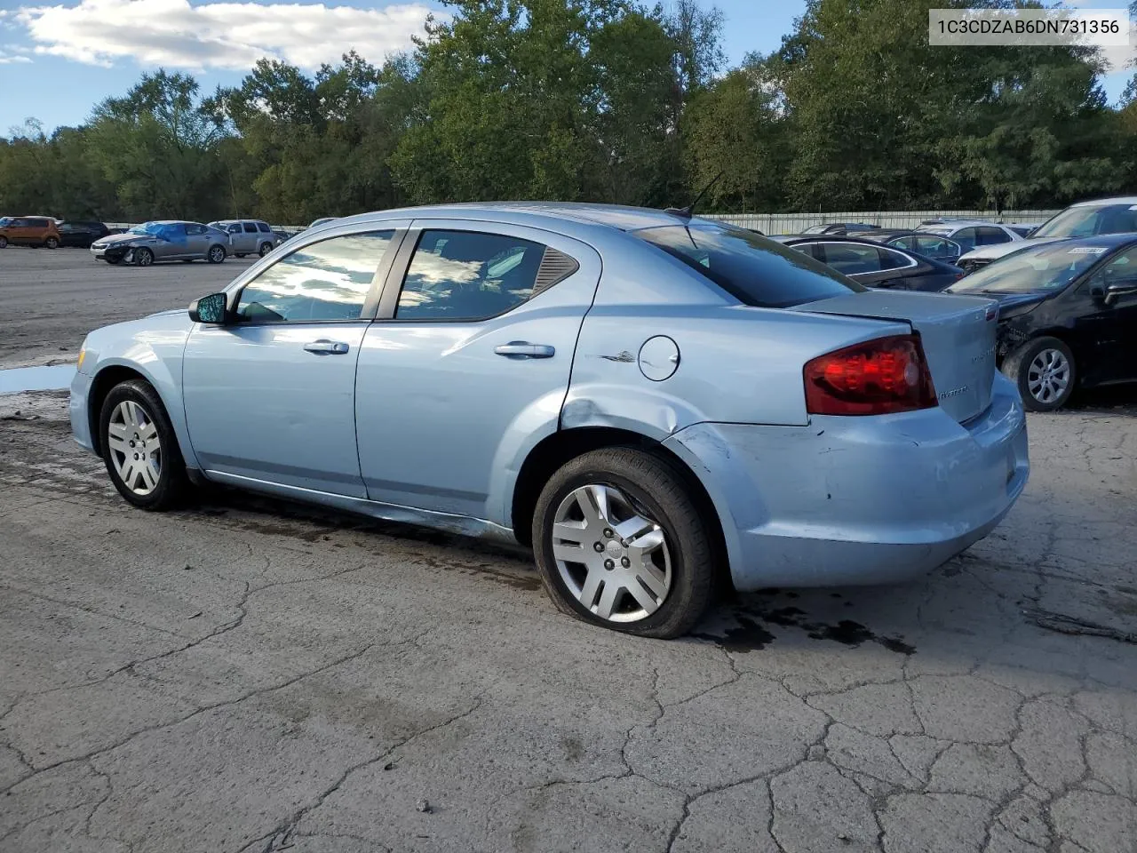 1C3CDZAB6DN731356 2013 Dodge Avenger Se