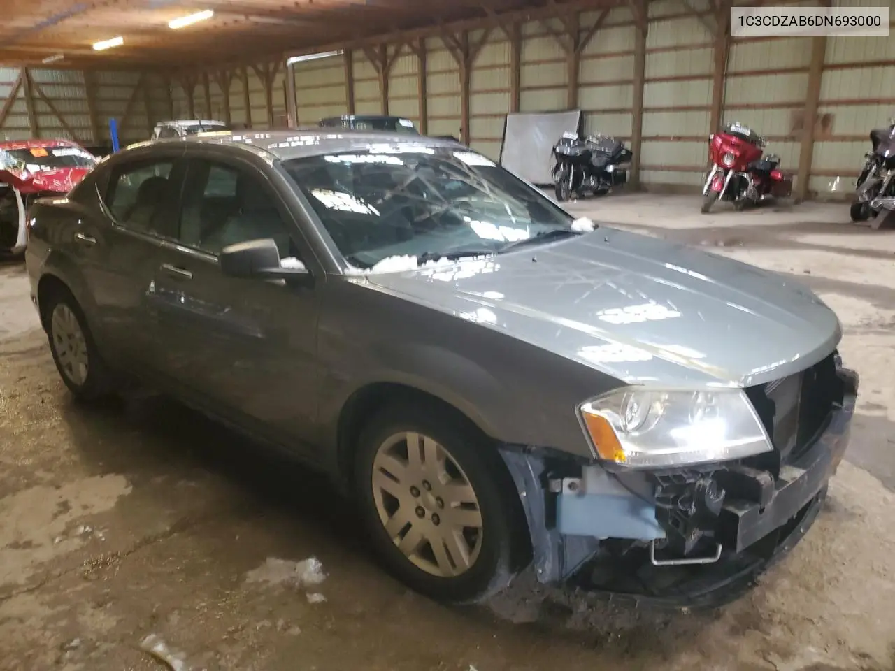 1C3CDZAB6DN693000 2013 Dodge Avenger Se