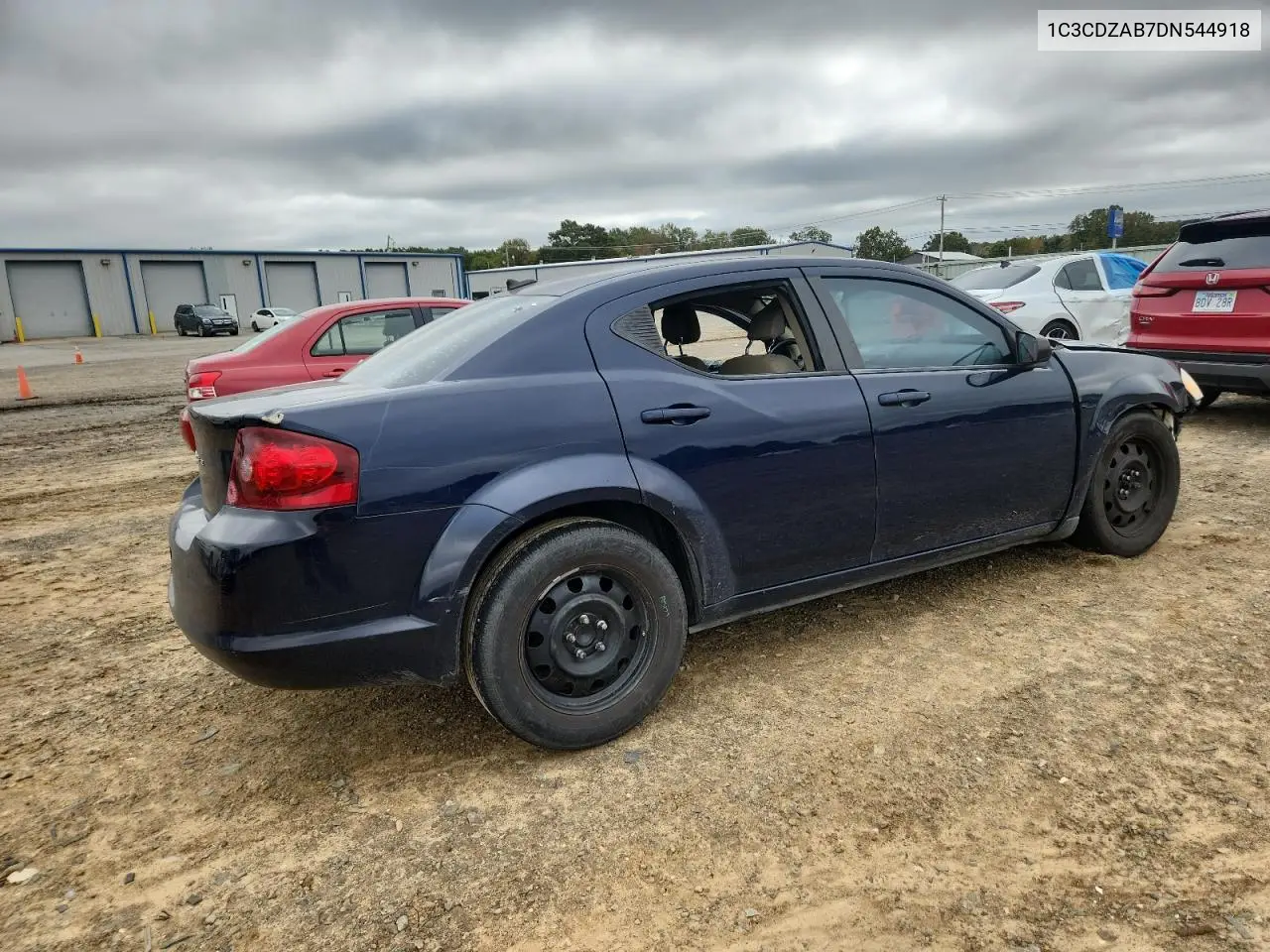 1C3CDZAB7DN544918 2013 Dodge Avenger Se