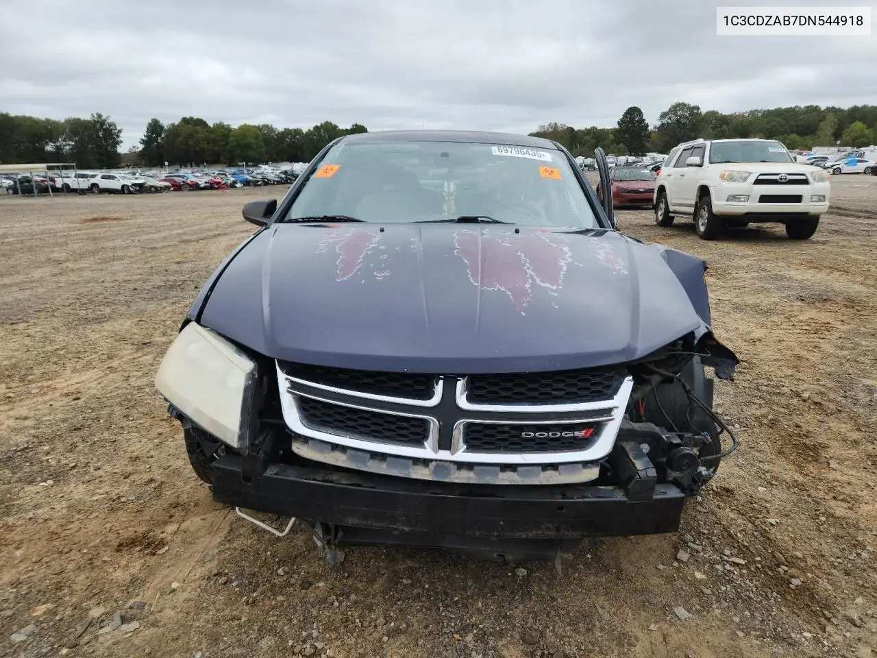 1C3CDZAB7DN544918 2013 Dodge Avenger Se
