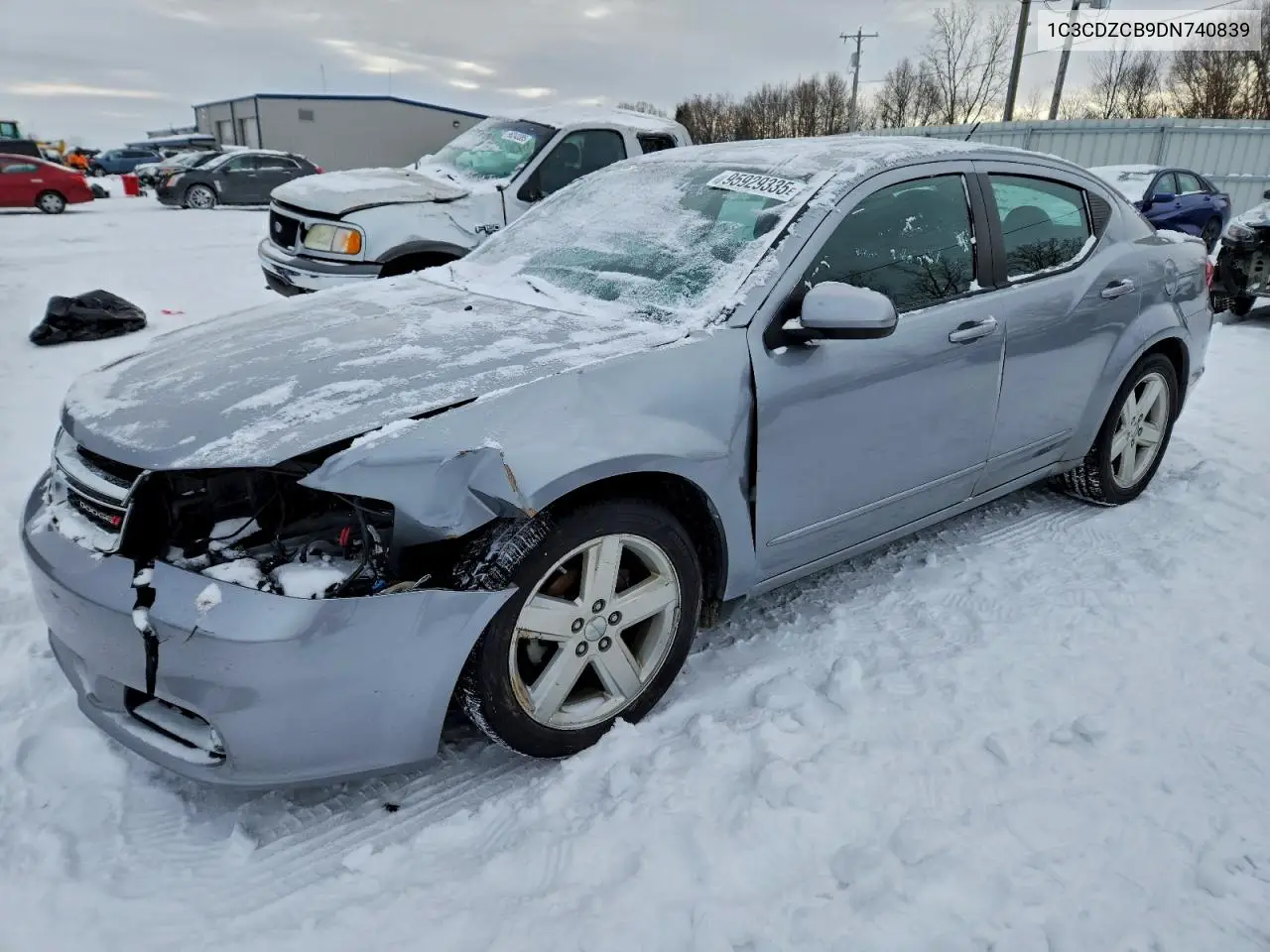 1C3CDZCB9DN740839 2013 Dodge Avenger Sxt