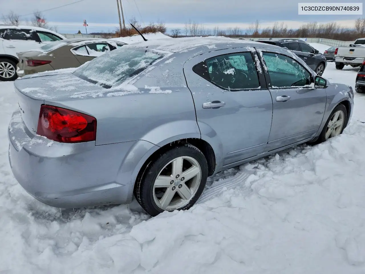 1C3CDZCB9DN740839 2013 Dodge Avenger Sxt