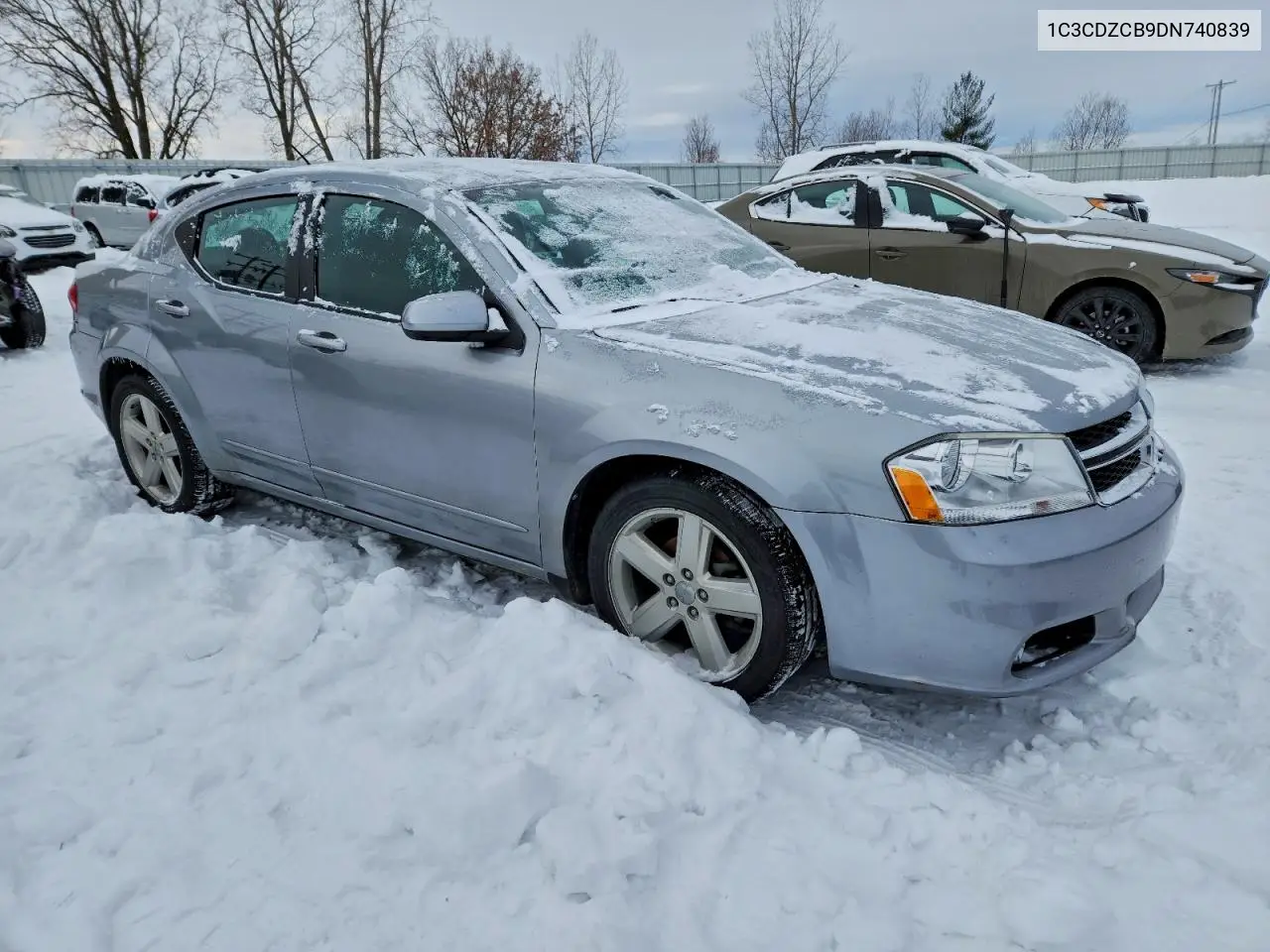 1C3CDZCB9DN740839 2013 Dodge Avenger Sxt