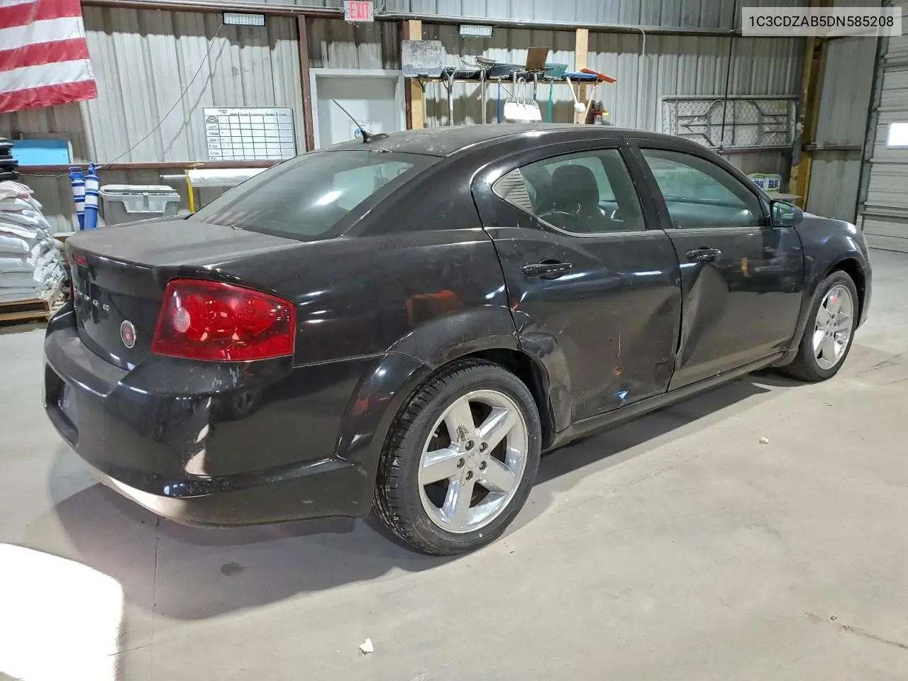 1C3CDZAB5DN585208 2013 Dodge Avenger Se