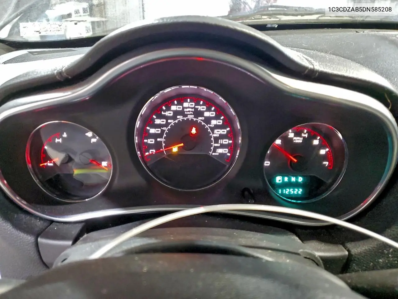 1C3CDZAB5DN585208 2013 Dodge Avenger Se