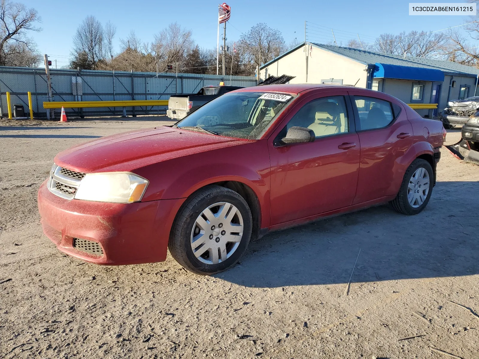 1C3CDZAB6EN161215 2014 Dodge Avenger Se