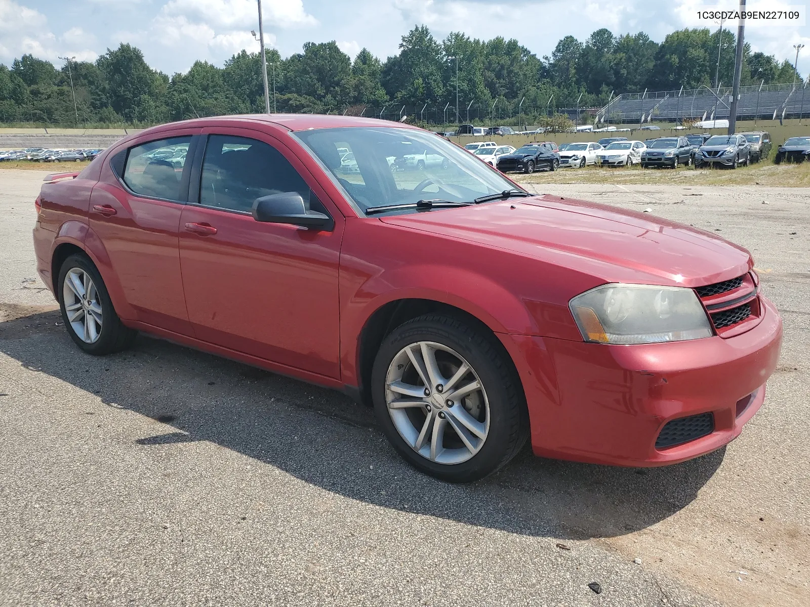 1C3CDZAB9EN227109 2014 Dodge Avenger Se