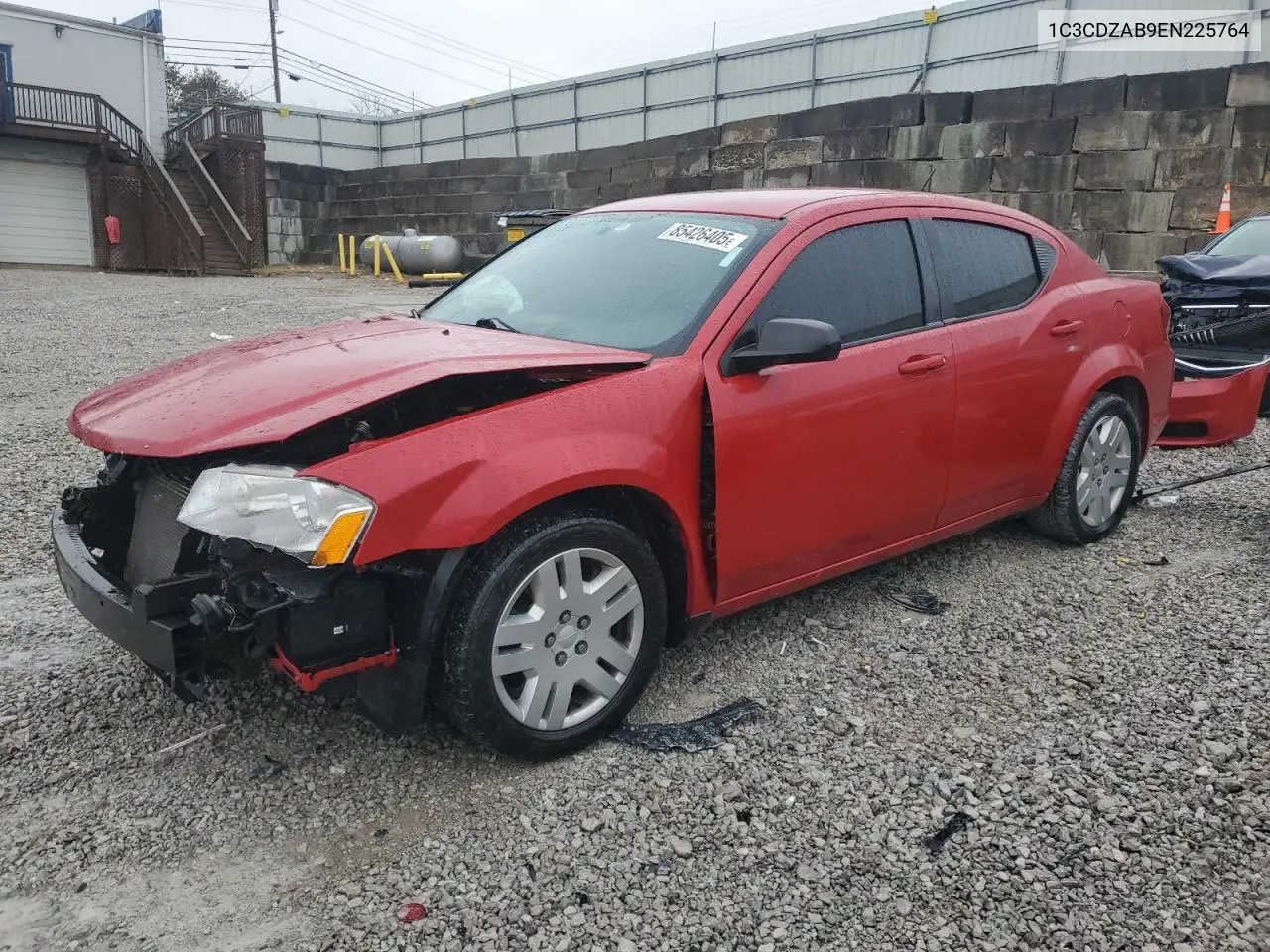 1C3CDZAB9EN225764 2014 Dodge Avenger Se