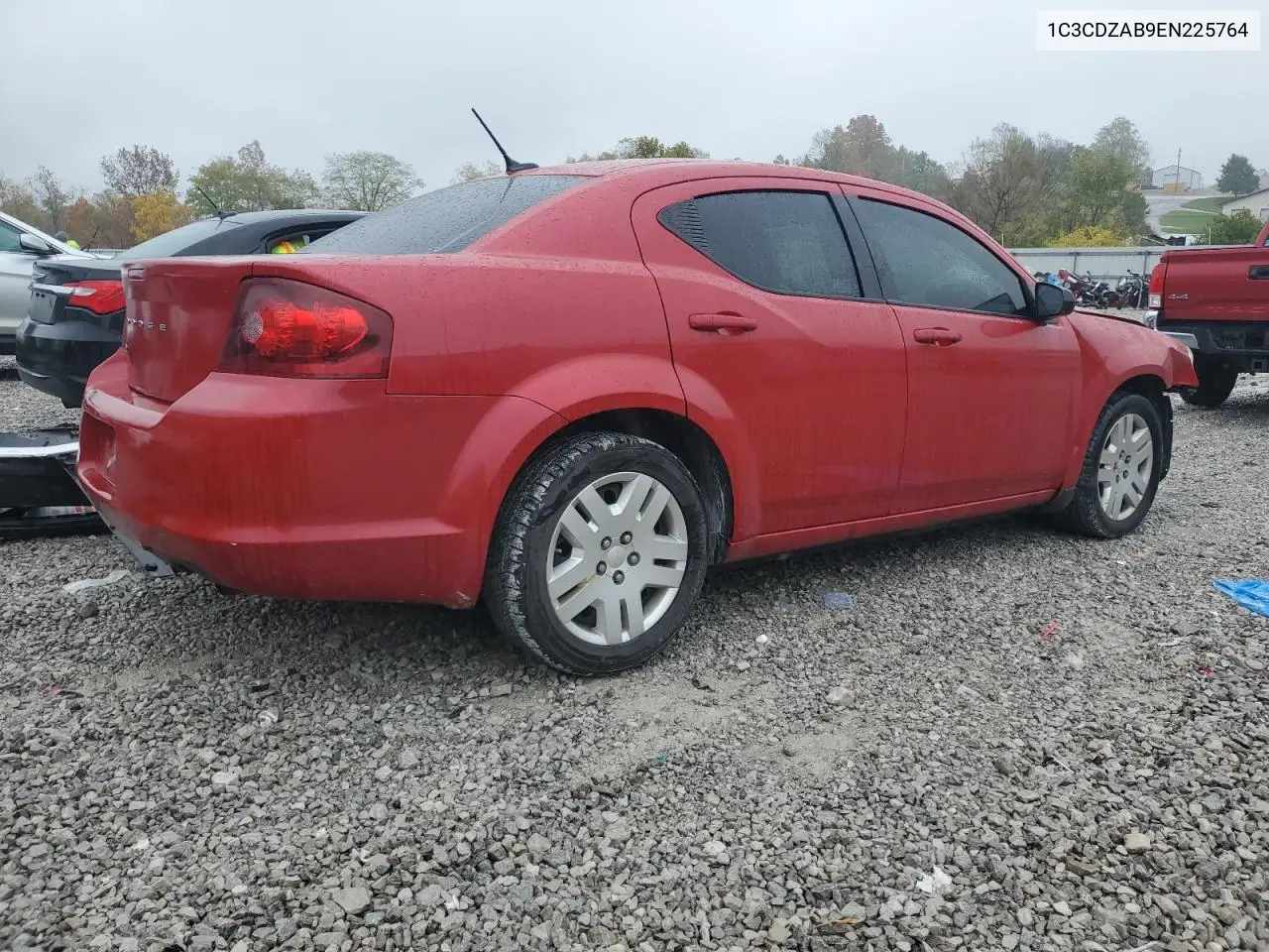 1C3CDZAB9EN225764 2014 Dodge Avenger Se