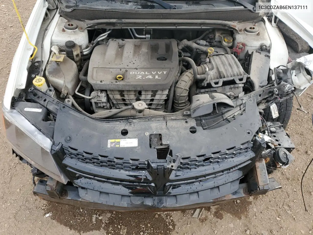 1C3CDZAB6EN137111 2014 Dodge Avenger Se