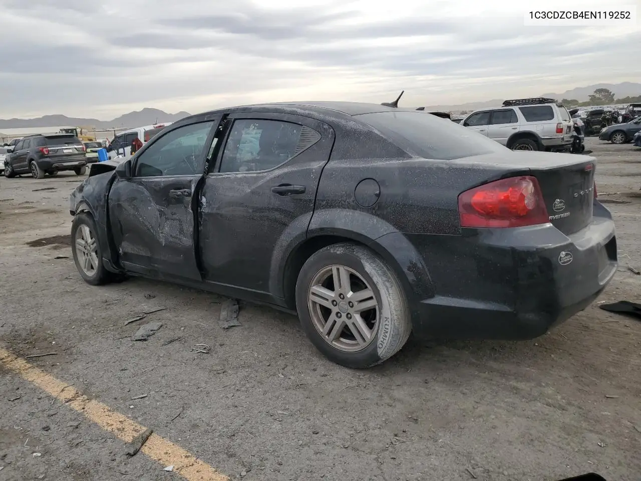 1C3CDZCB4EN119252 2014 Dodge Avenger Sxt