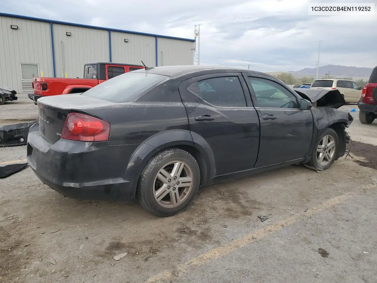 1C3CDZCB4EN119252 2014 Dodge Avenger Sxt