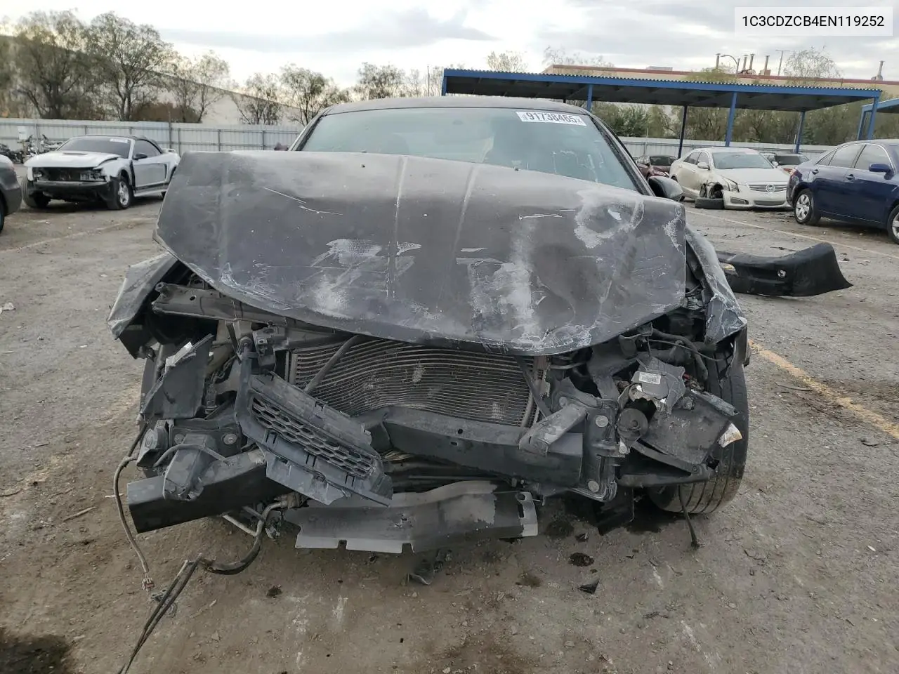 1C3CDZCB4EN119252 2014 Dodge Avenger Sxt